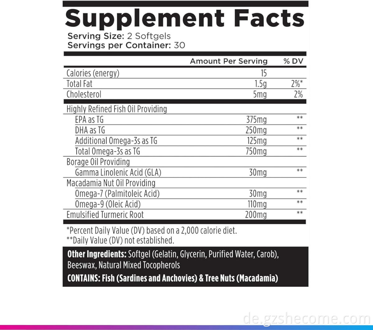 Omegas Turmeric Softgels7